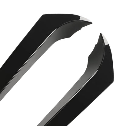 Spoiler laterali per lunotto posteriore BMW X3 F25 2011-2017, nero lucido, coppia