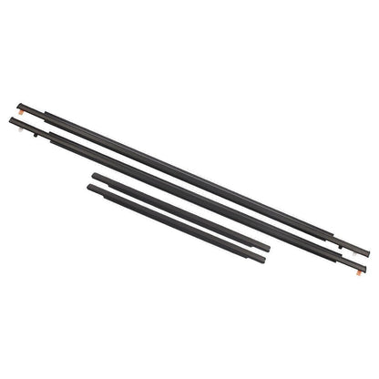 Guarnizione per modanatura finestrino, guarnizione per cintura, 4 pezzi, per Toyota FJ Cruiser 2007-2014