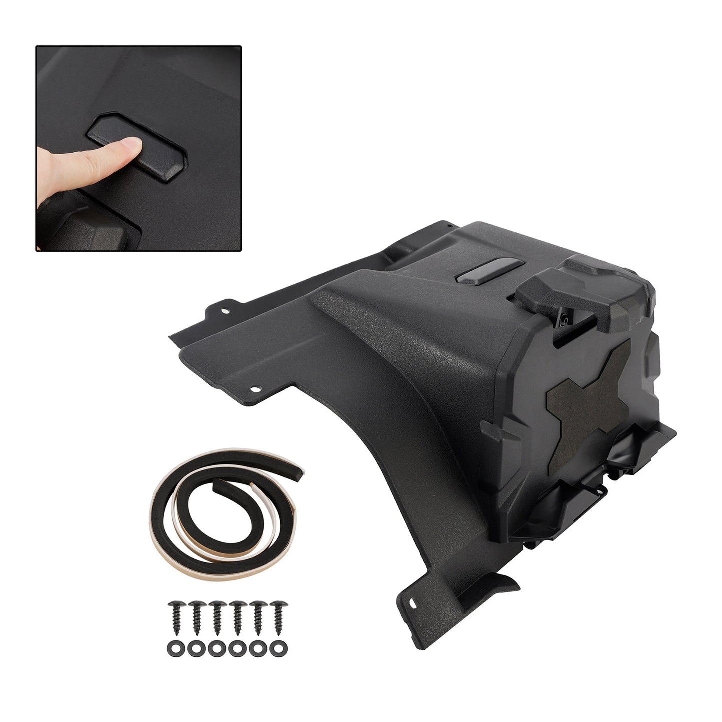 Supporto per tablet con scatola portaoggetti per Can-Am Defender HD5 HD8 HD10 Max 16-24