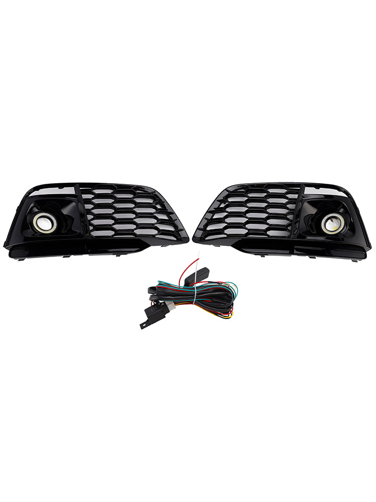 Copertura griglia fendinebbia per Audi Q5 SQ5 2018-2022, codice 80A807680L, pre-restyling con ACC.
