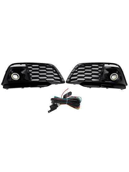 Copertura griglia fendinebbia per Audi Q5 SQ5 2018-2022, codice 80A807680L, pre-restyling con ACC.