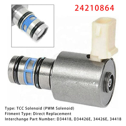 Solenoide frizione convertitore di coppia PWM TCC trasmissione 4L30E 4L80E 24210864