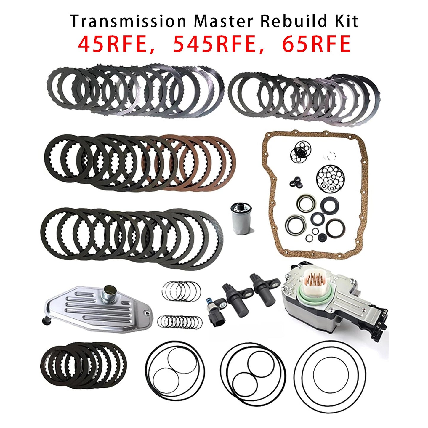 Kit di ricostruzione del cambio principale Dodge Ram 3500 5.7 L del 2009 e filtro 4WD in acciaio di attrito 45RFE 545RFE 65RFE