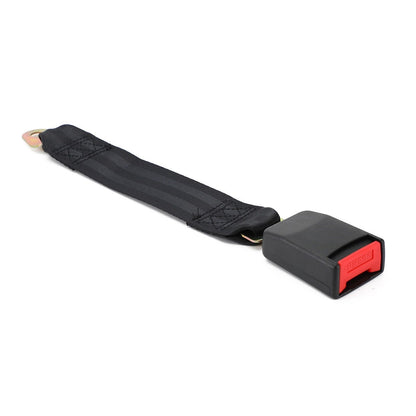 Cintura di Sicurezza Auto 2 Punti Retrattile Regolabile 120cm Colore Nero (Set da 2)