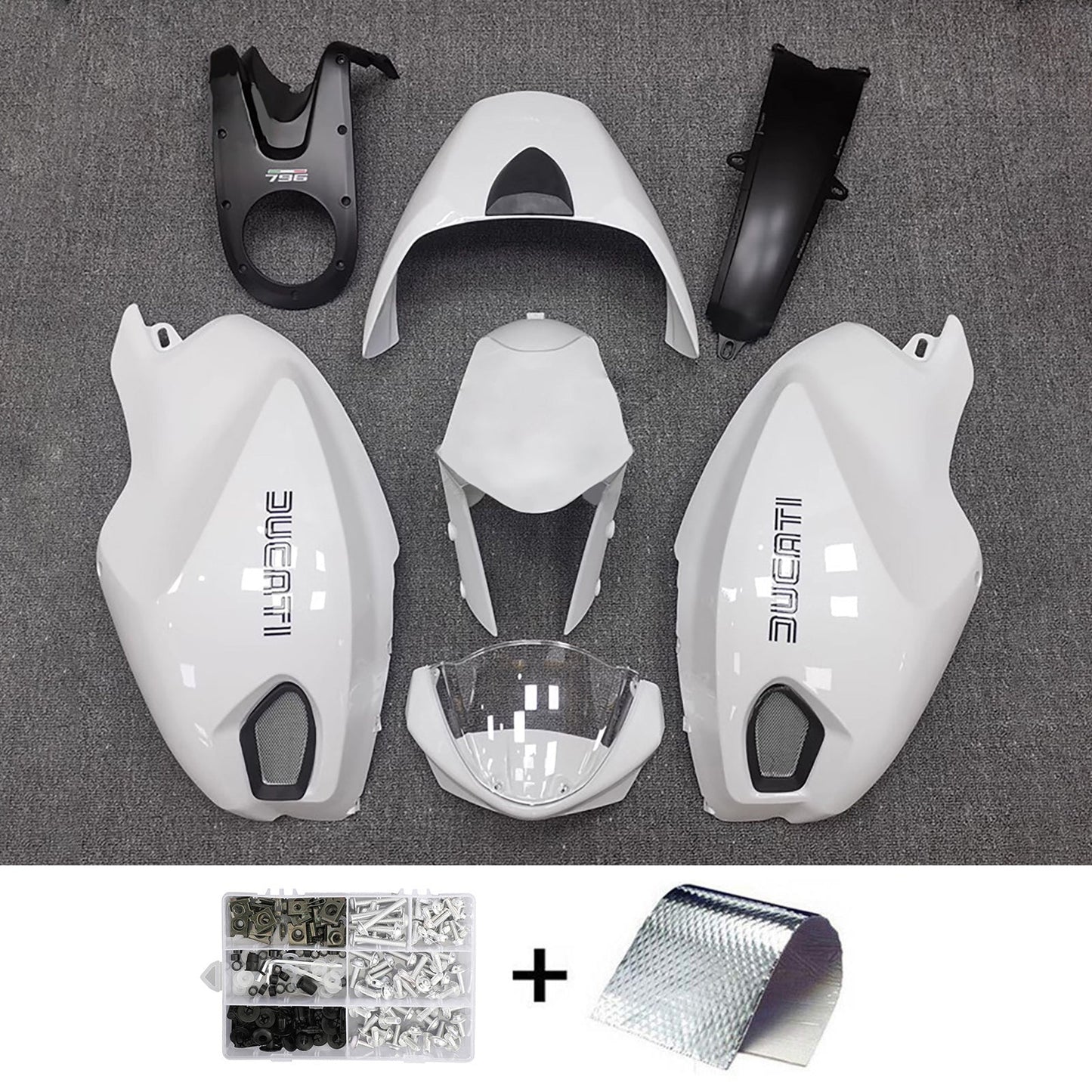 Kit carenatura iniezione Ducati Monster 696 796 1100 S EVO per tutti gli anni