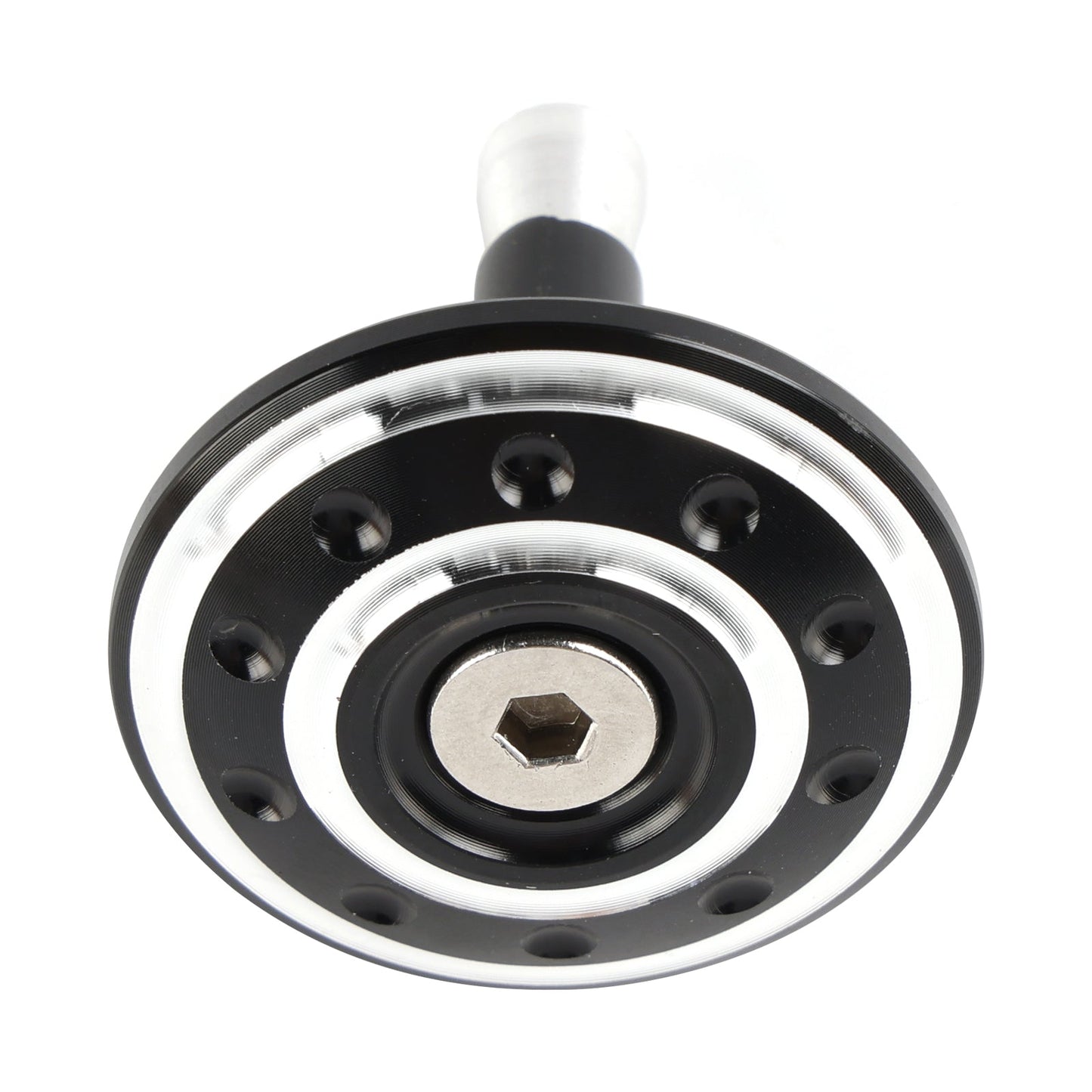 Tappo tappo telaio foro in alluminio CNC per Bonneville T100 e T120 2016-2024 nero