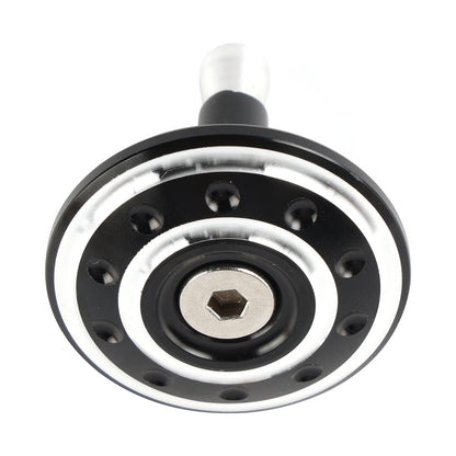 Tappo tappo telaio foro in alluminio CNC per Bonneville T100 e T120 2016-2024 nero