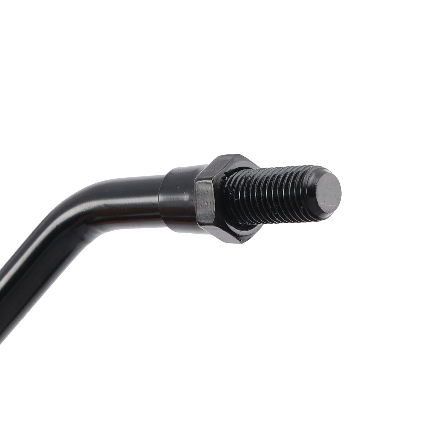 Coppia di specchietti retrovisori neri M10 per Kawasaki KLR250 KLR600 KLR650