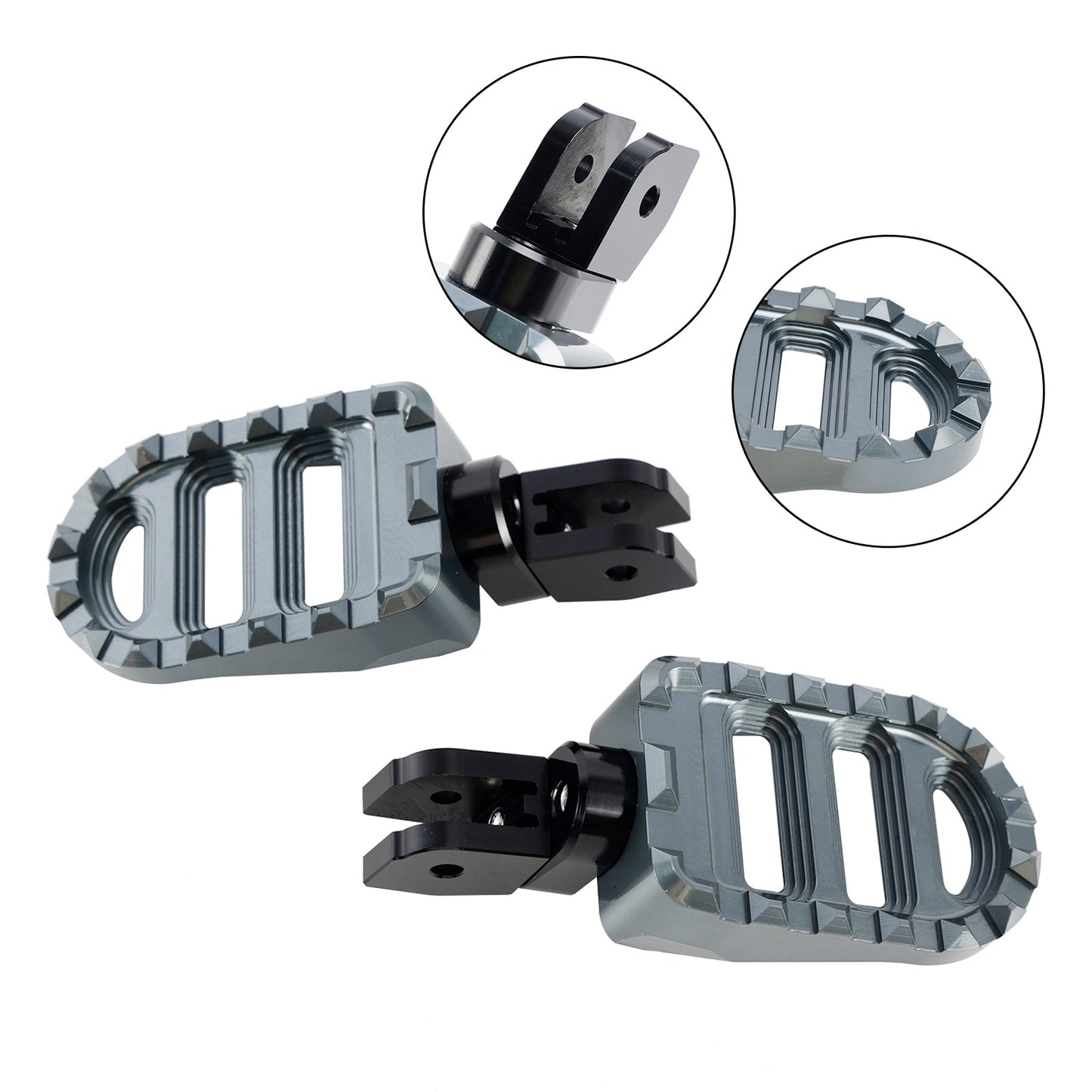 Pedane anteriori pedane adatte per Moto Guzzi V100 Mandello/STELVIO/V7 850