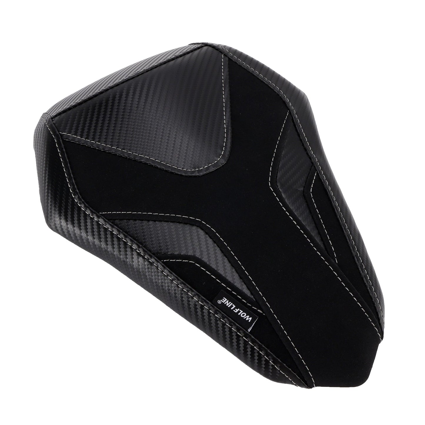 Kit cuscini passeggero anteriori e posteriori Raider per Honda CBR250RR 2017-2024 2023, colore nero
