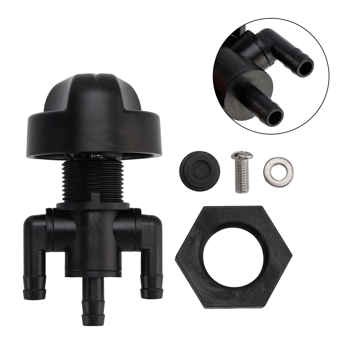 Rubinetto carburante a 3 vie 7052154 compatibile con Polaris Scrambler 400 Trail Blazer