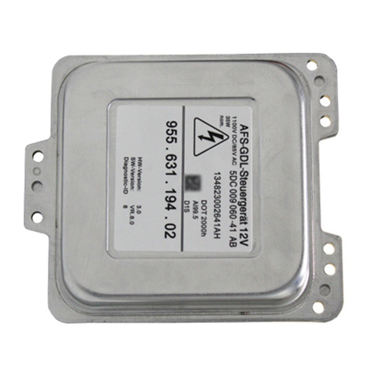 Modulo di controllo della centralina fari Porsche Cayenne 2008-2010 95563119402