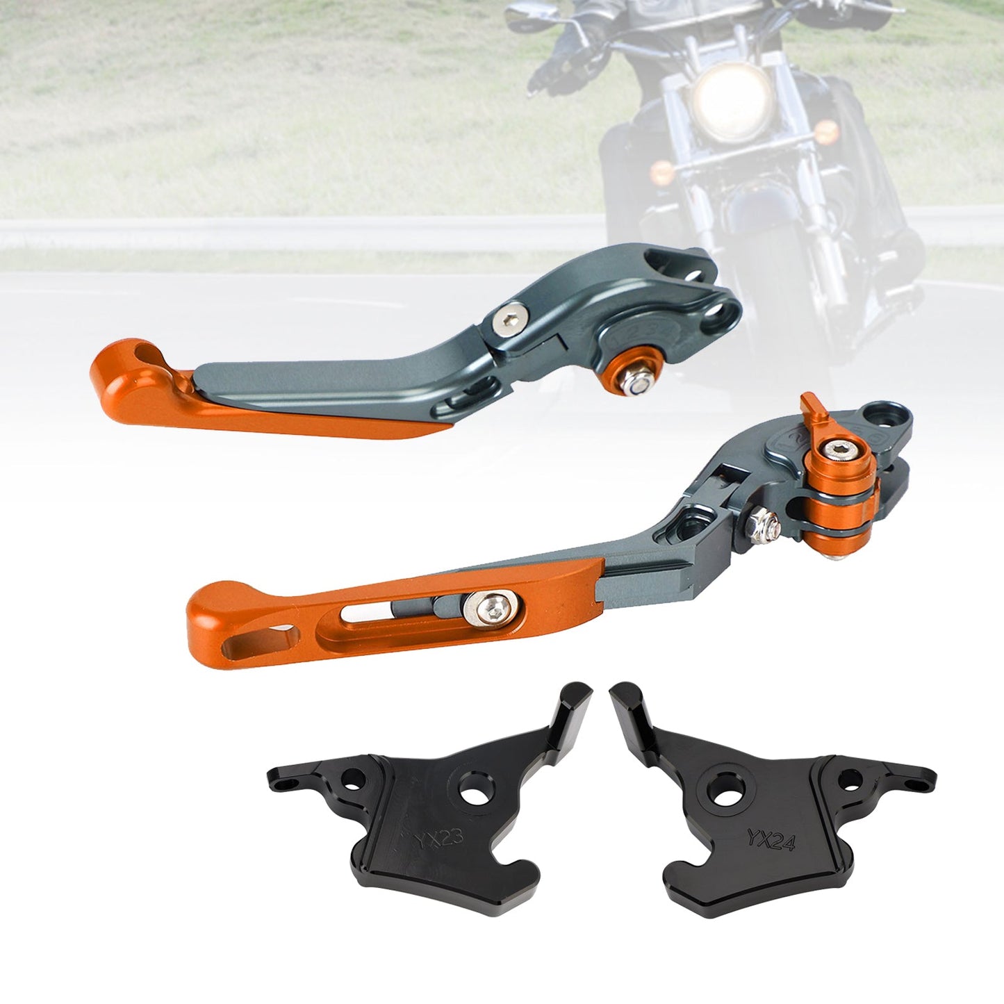 Leva freno frizione regolabile adatta per YAMAHA XMAX 300 2023-2025