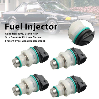 4 iniettori di carburante per Chevrolet S10 87-91 e GMC S15 1987-1990 17111814