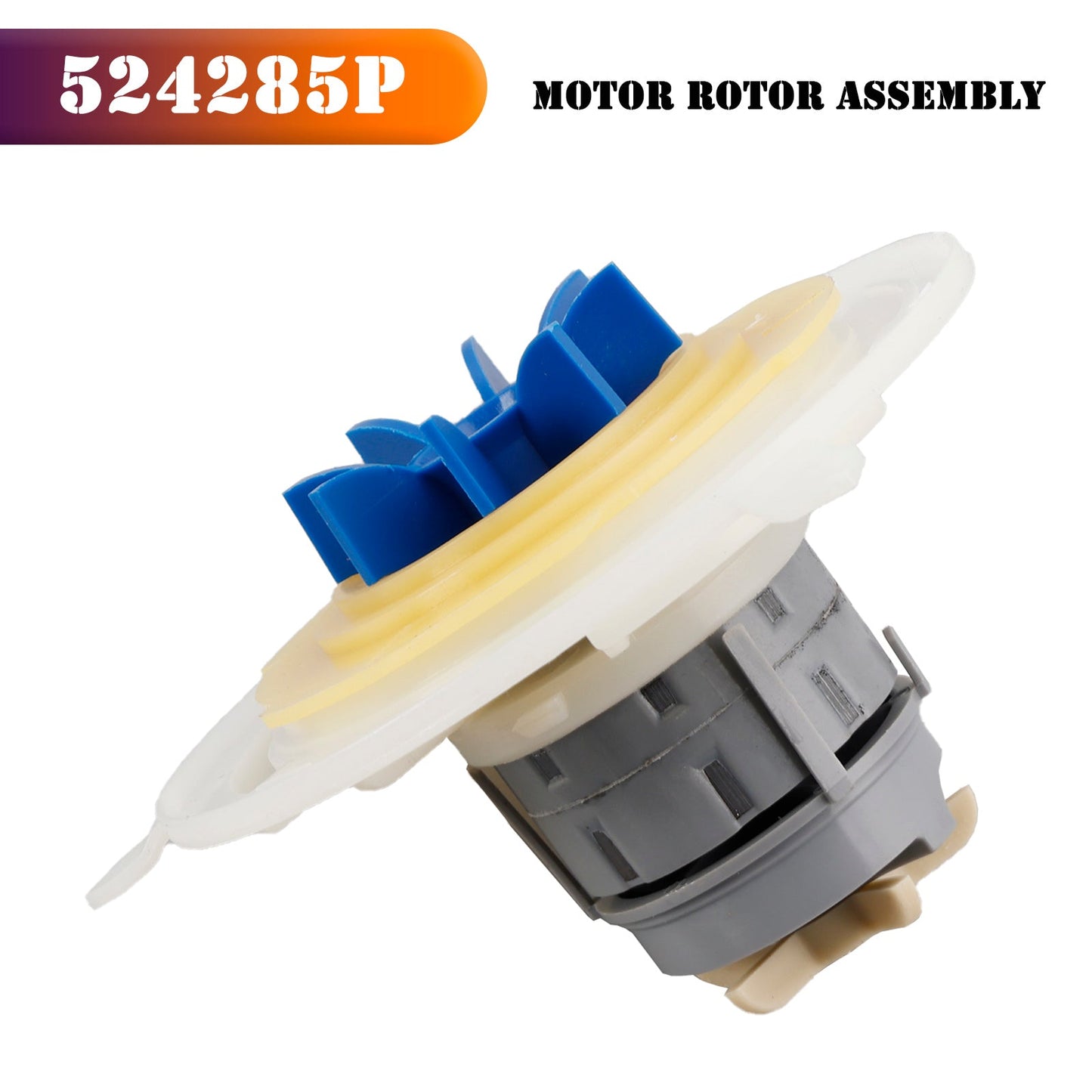 524285P Gruppo rotore motore PH5 per pompa lavastoviglie Fisher &amp; Paykel
