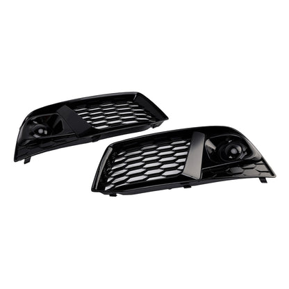 Griglia fendinebbia anteriore a nido d'ape nera Audi Q5 SQ5 2018 2019