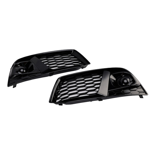 Griglia fendinebbia anteriore a nido d'ape nera Audi Q5 SQ5 2018 2019