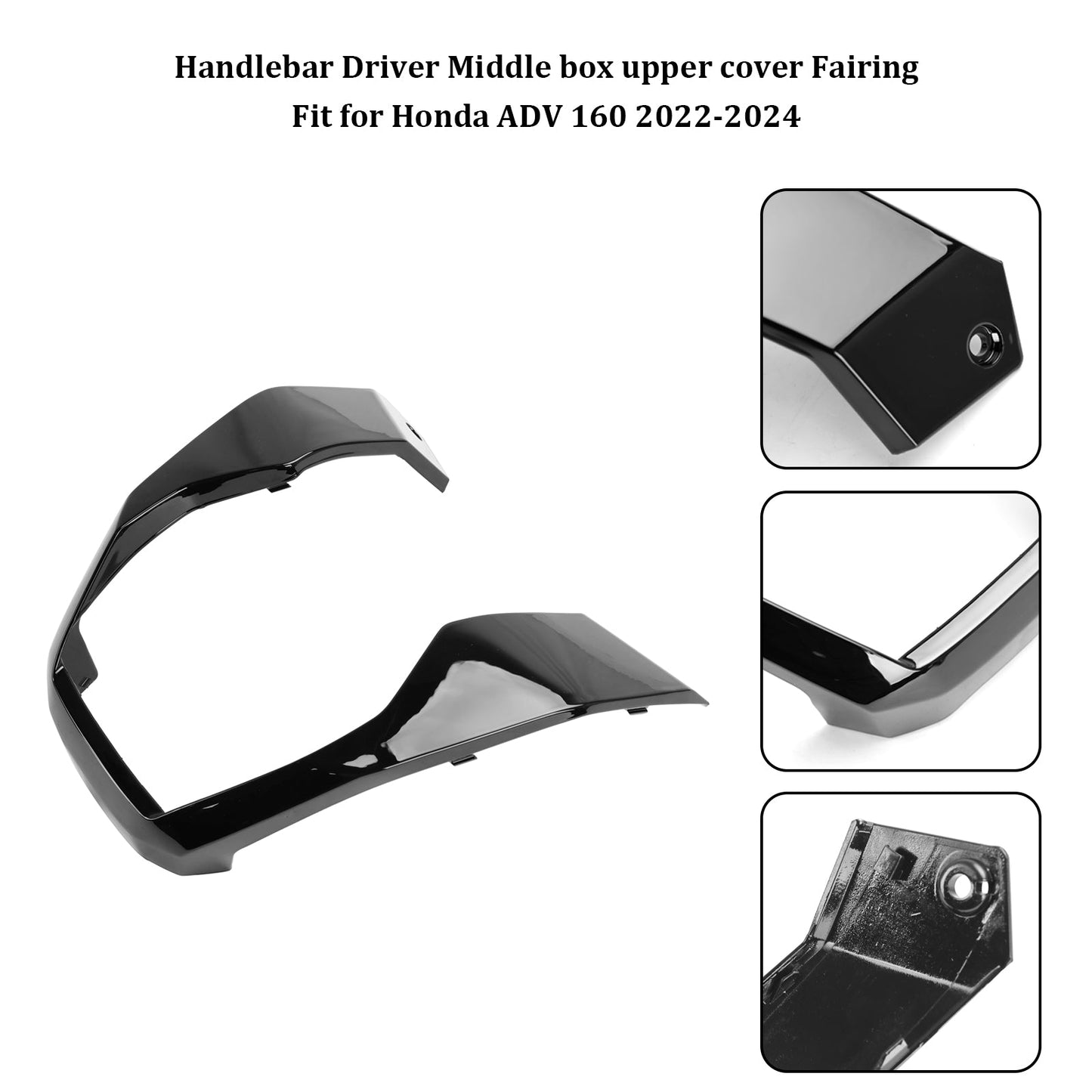 2023-2024 Honda ADV 160 Manubrio Driver Coperchio inferiore scatola centrale Carenatura