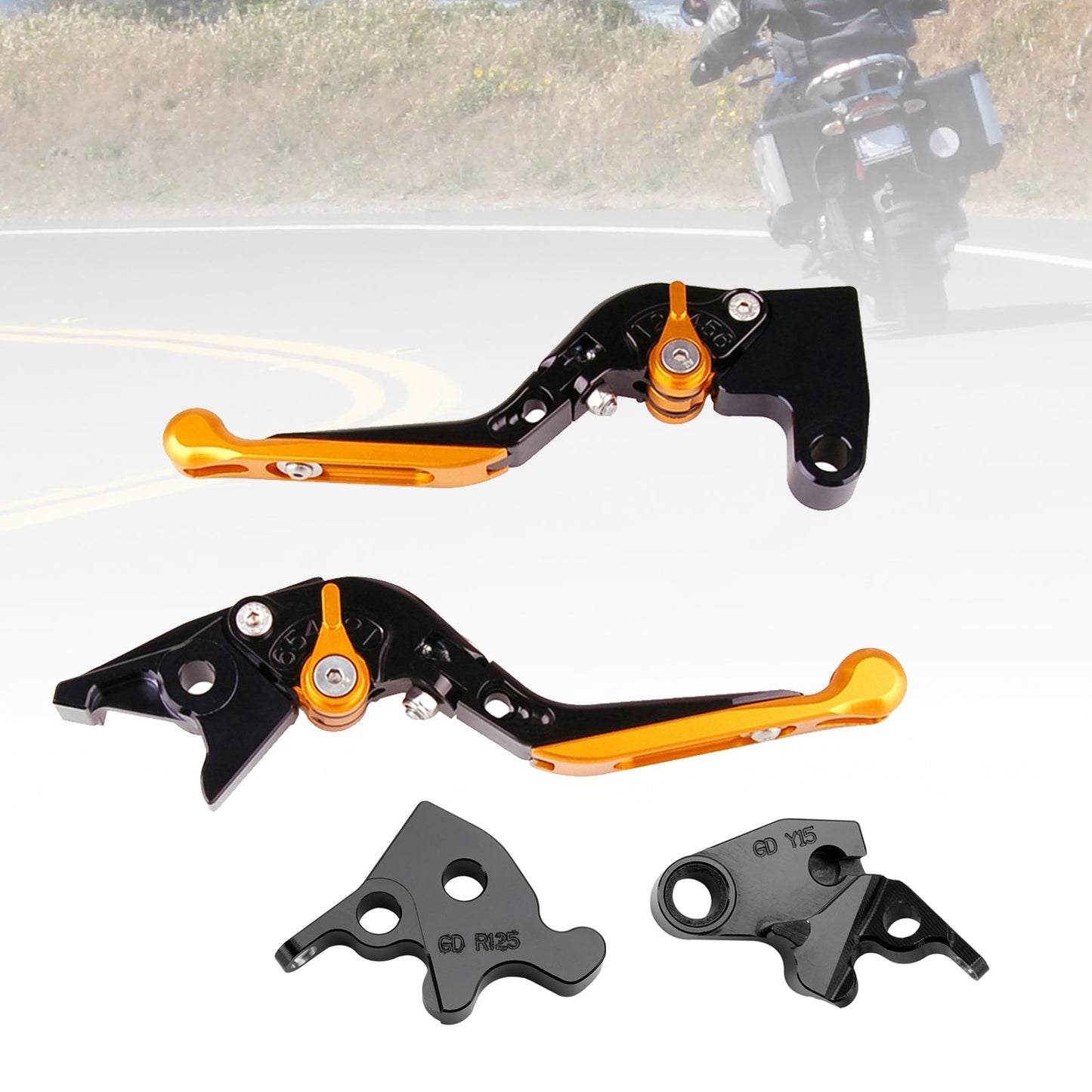 Leva freno frizione regolabile adatta per YAMAHA XSR 155 MT15 2019-2022