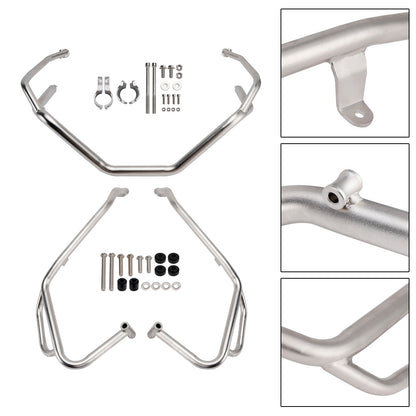Kit di protezione motore superiore e inferiore per Honda X-Adv 750 del 2025, barra di protezione argento