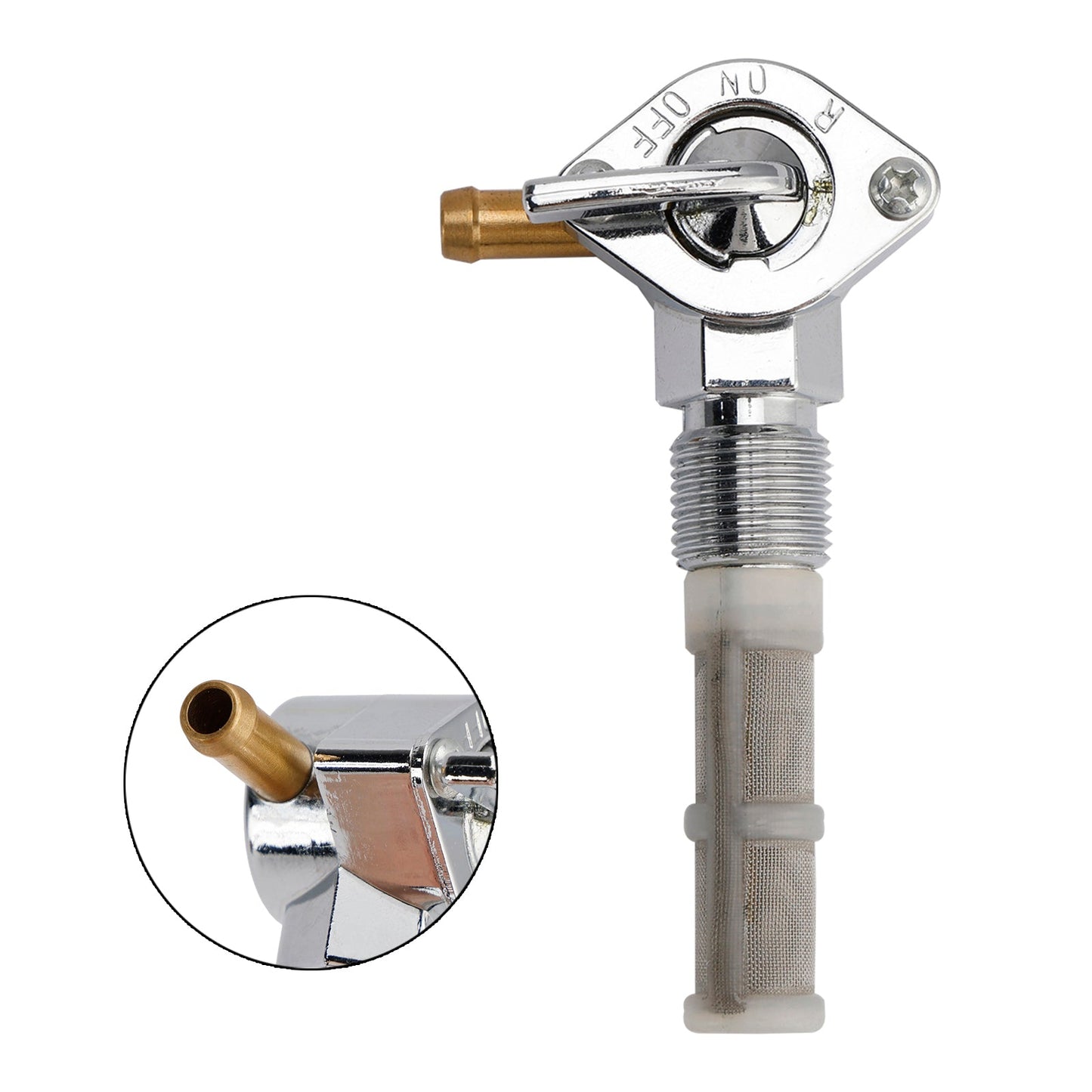 Rubinetto del carburante del serbatoio del gas, rubinetto di scarico adatto per Electra Glide FLB FLFB FLHB 1966-1969