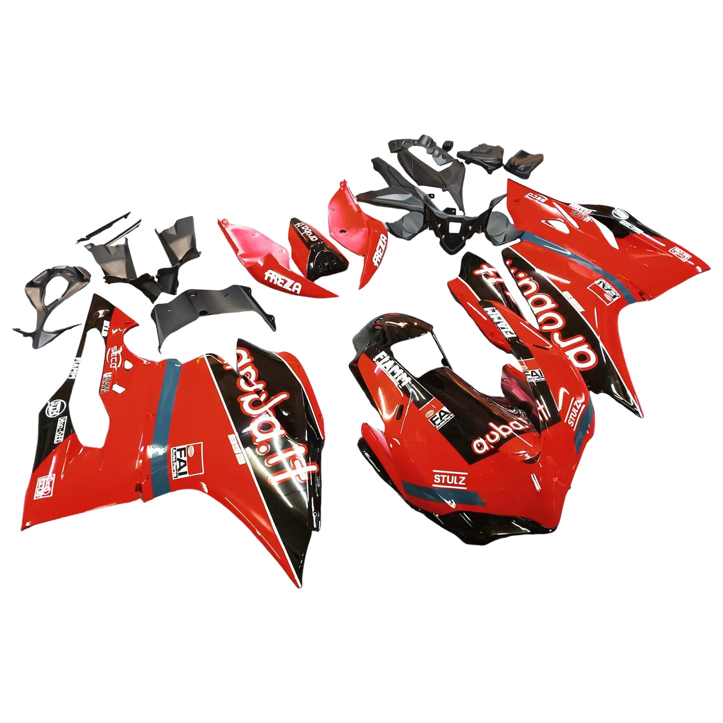 Kit di carenatura iniezione ABS di plastica adatta per Ducati 959 2015-2020