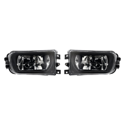 Coppia di alloggiamenti per fari fendinebbia paraurti anteriore per BMW E39 Serie 5 1995-1998