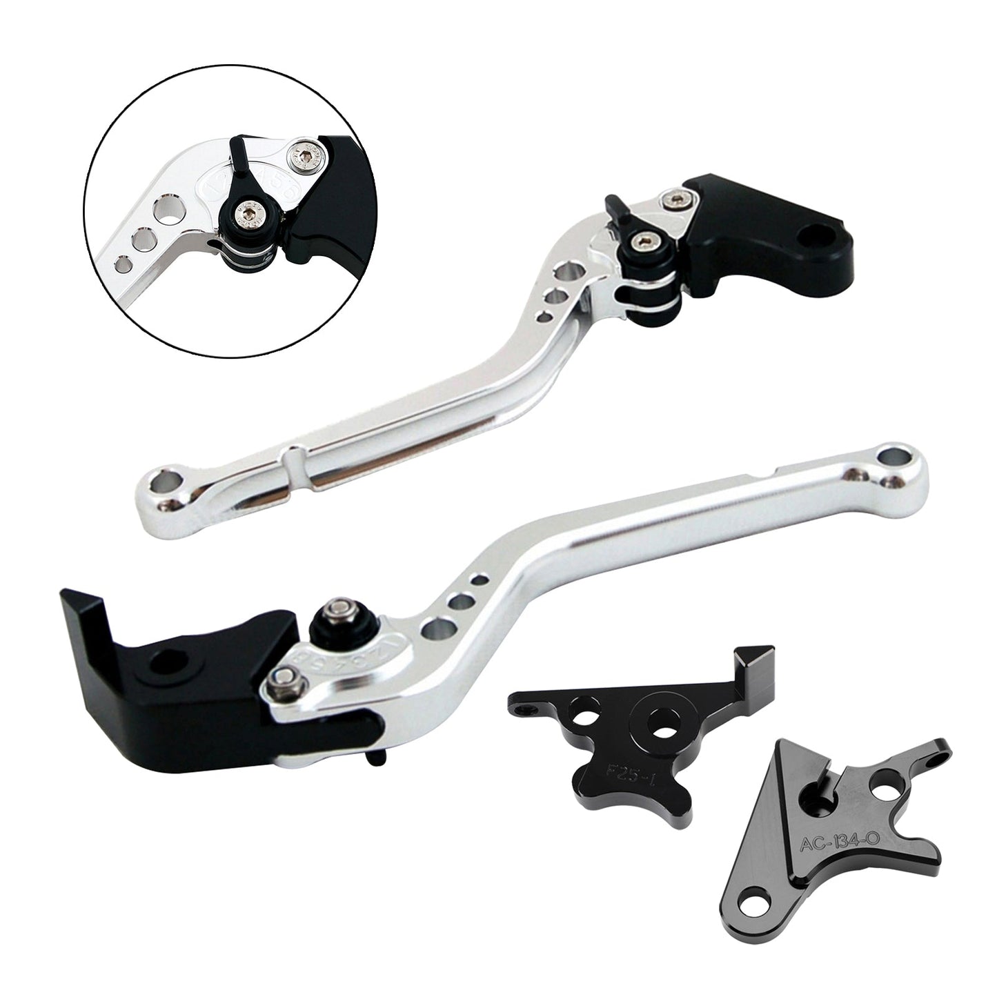 Leva frizione freno lunga adatta per HONDA CB350 Hness GB350 CB350 2021-2023