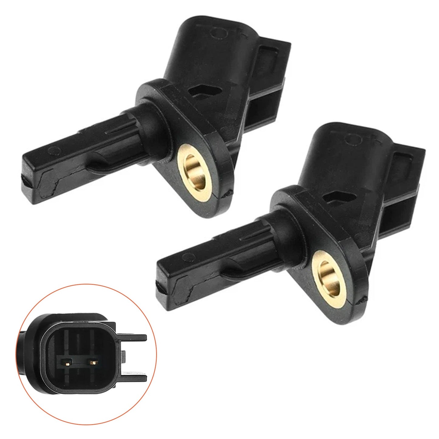 2 sensori di velocità ABS anteriori sinistro e destro per Ford Focus 2012-2018