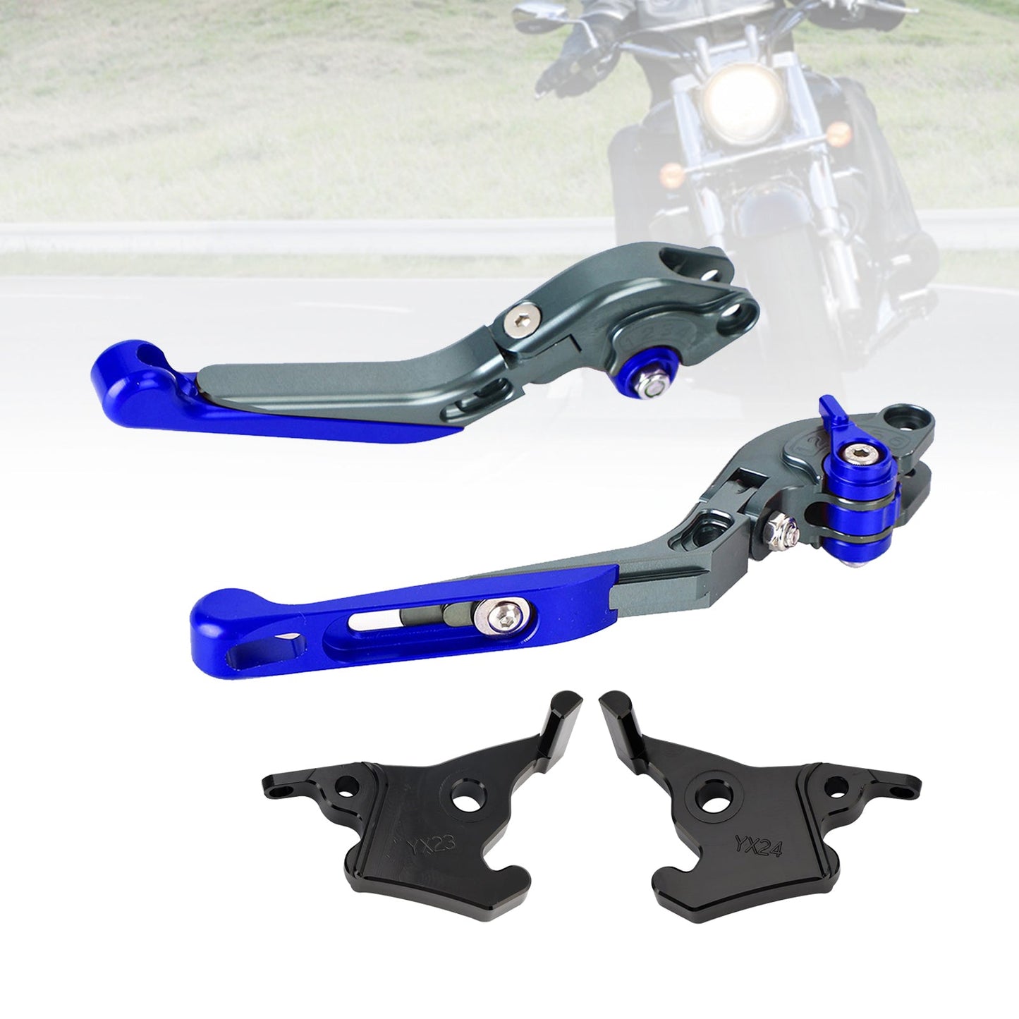 Leva freno frizione regolabile adatta per YAMAHA XMAX 300 2023-2025