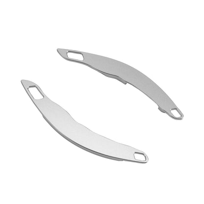 Leve del cambio al volante per Mitsubishi ASX 2013-15 in alluminio color argento