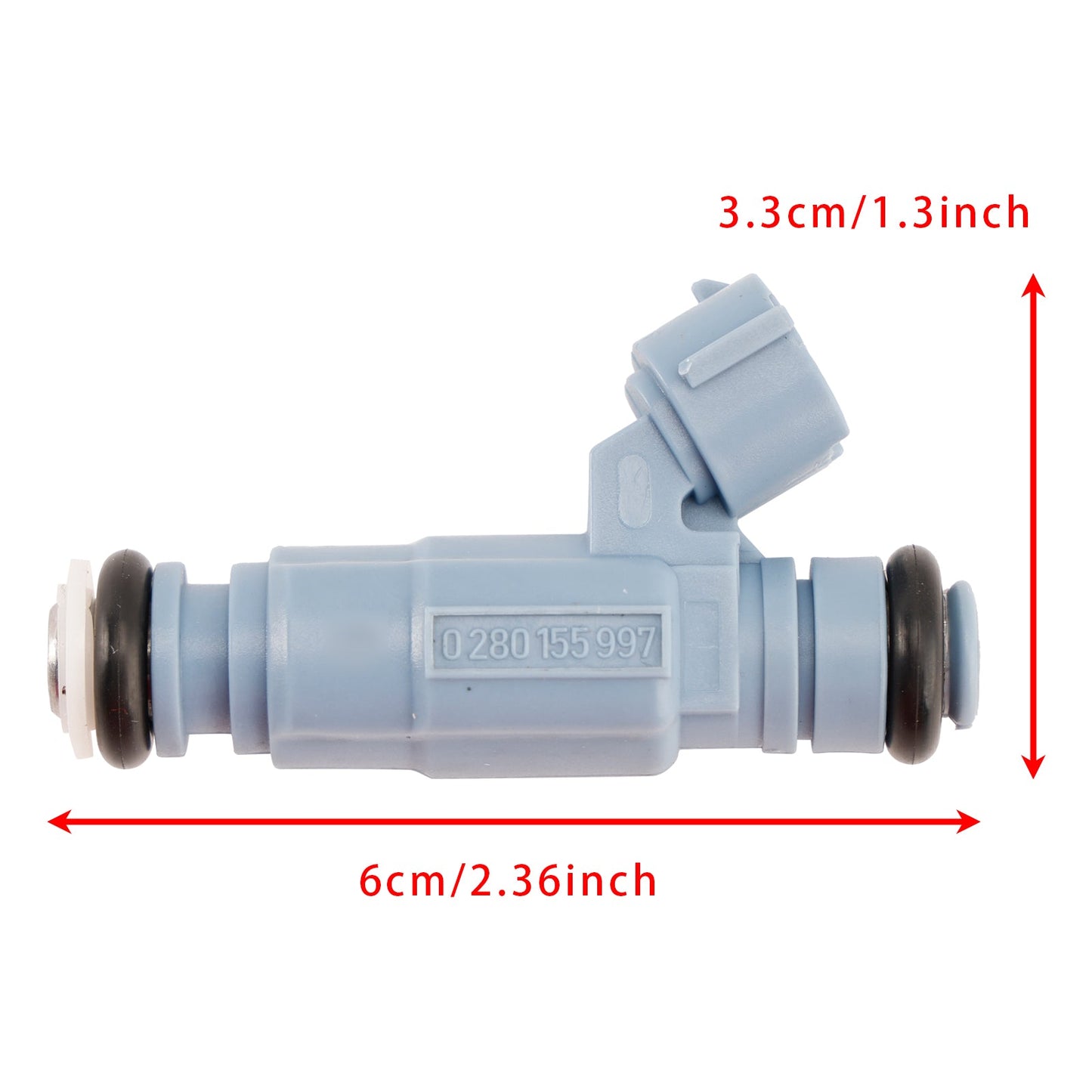 1 iniettore di carburante per VW Audi Seat Skoda 0280155997 06A906031AD