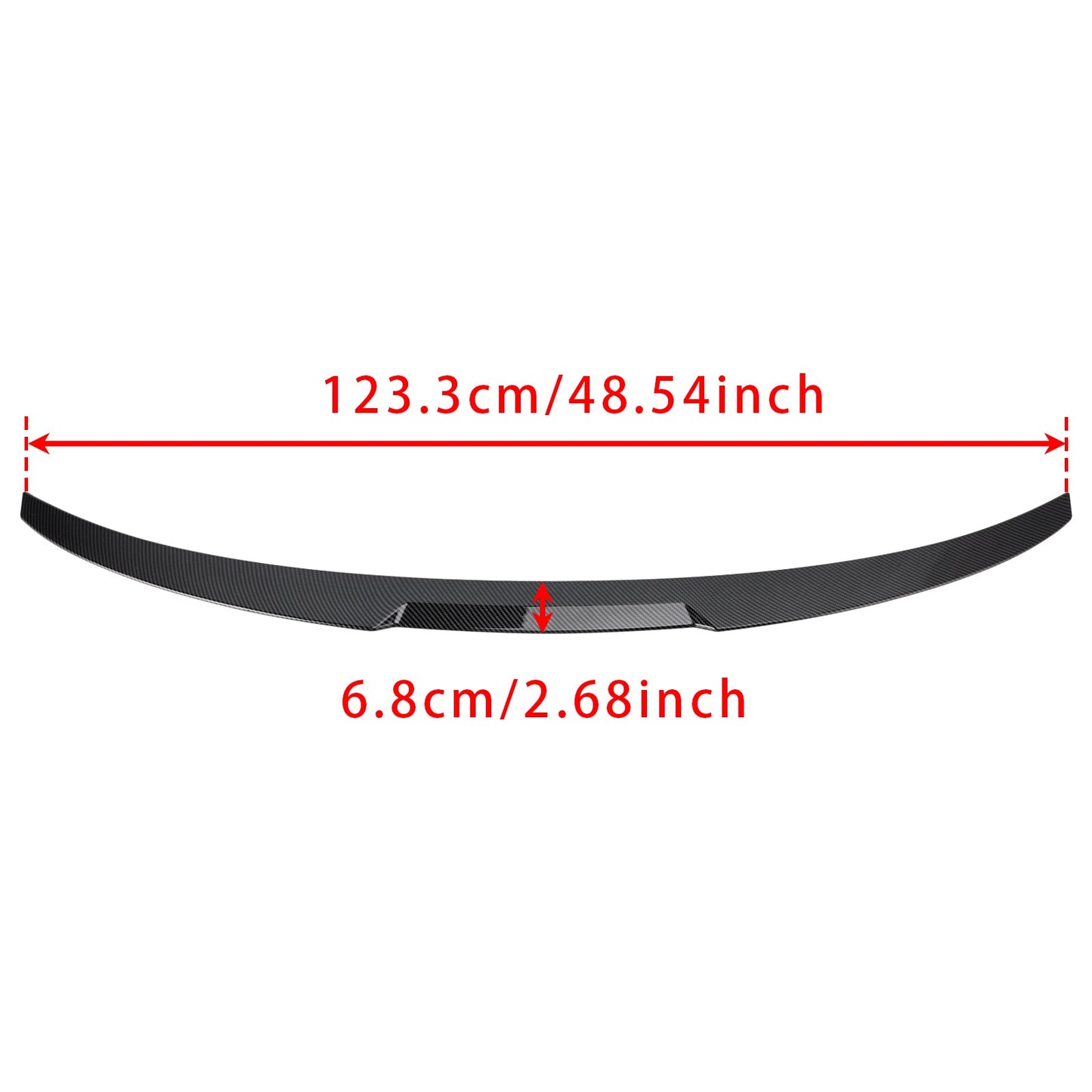 Spoiler posteriore in fibra di carbonio per BMW G83 M4 Cabrio 2020-2024