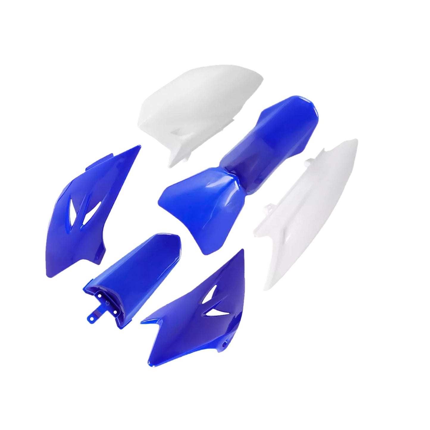 Kit plastiche per carrozzeria Yamaha TTR50 2006-2021, carenatura parafango anteriore e posteriore