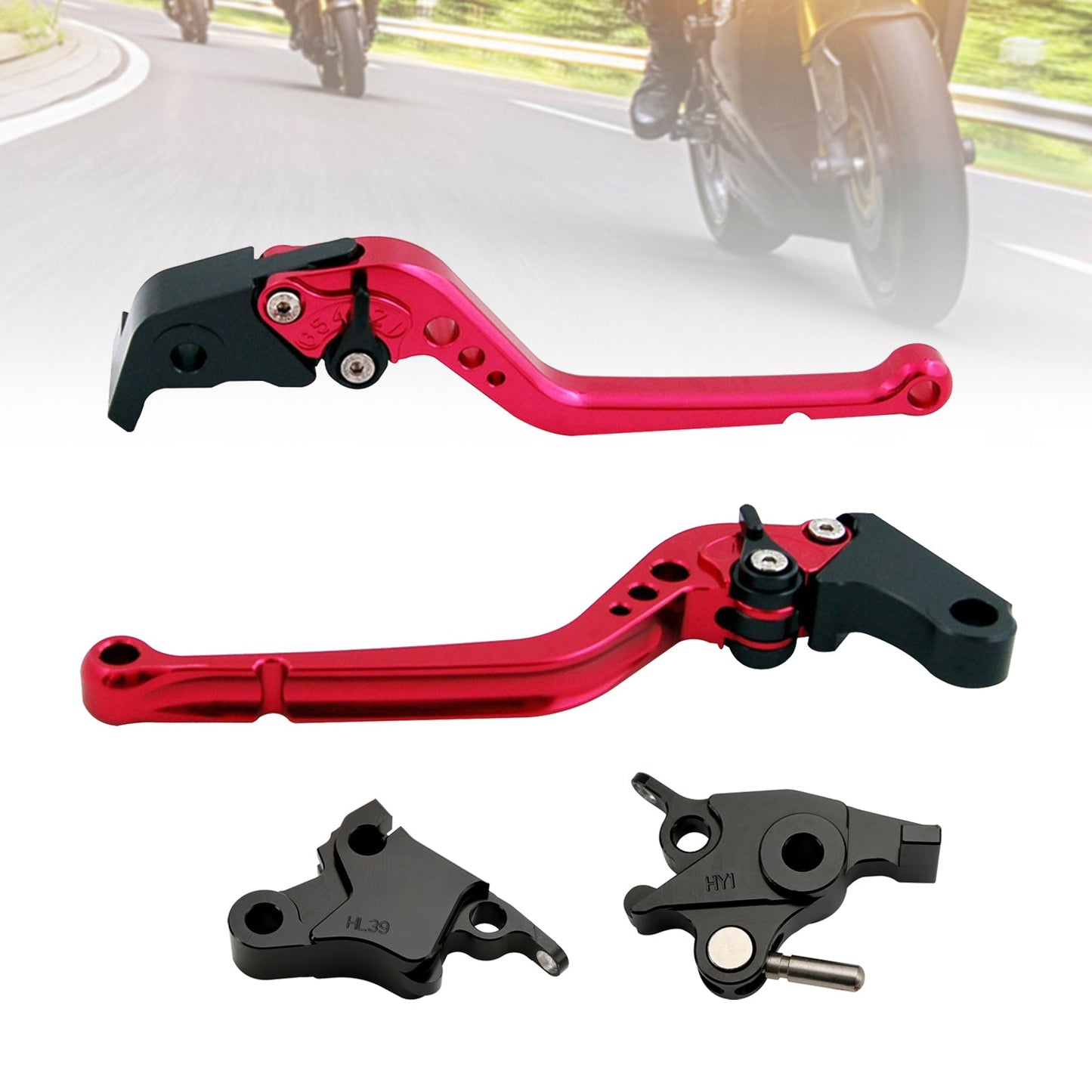 Leva frizione freno lunga adatta per CFMOTO 700CL-X Heritage 2021-2024