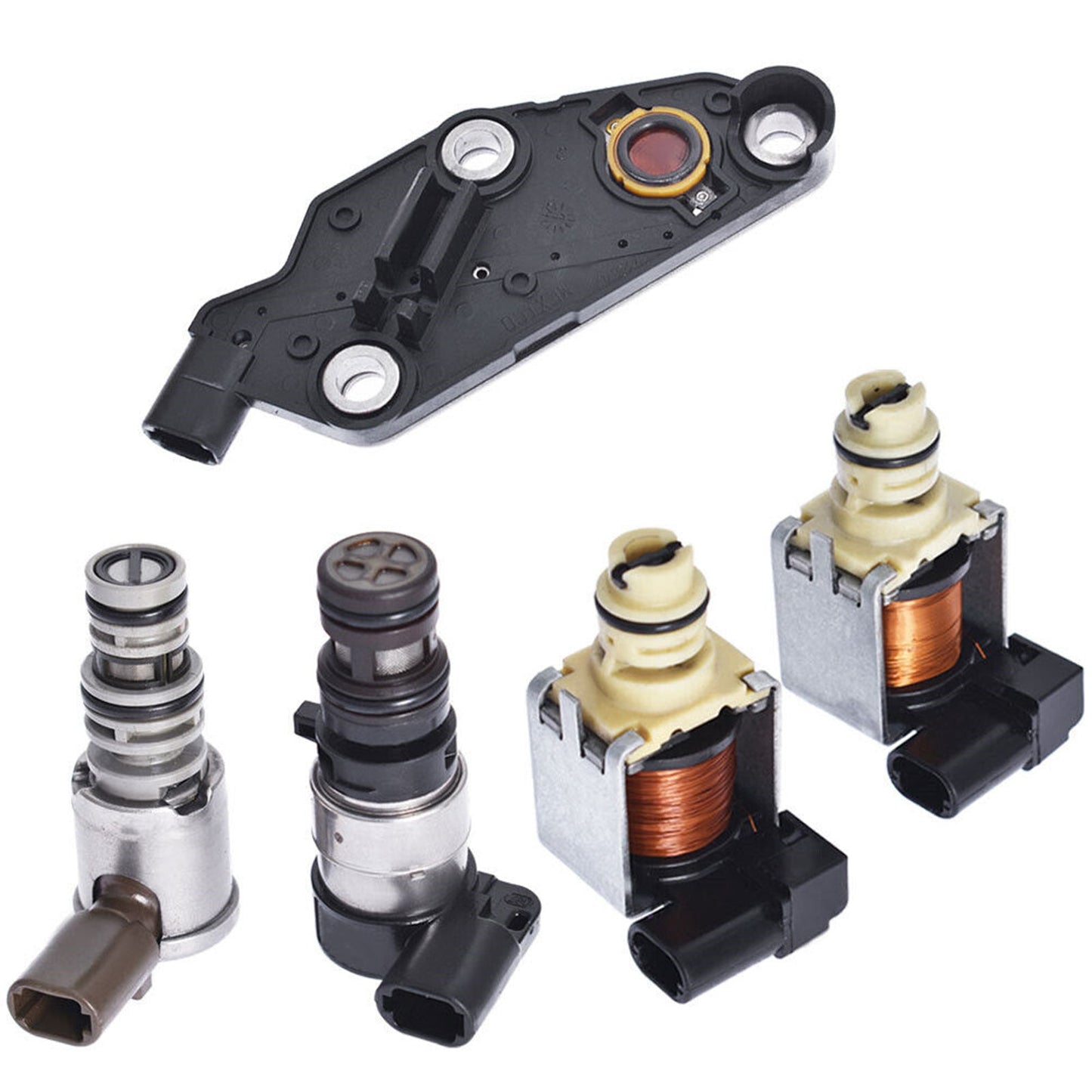 2006-2011 Lucerne V6 3.8L 3.9L 4 Vele FWD 4T65E Kit solenoide trasmissione TCC 2 Shift EPC Switch