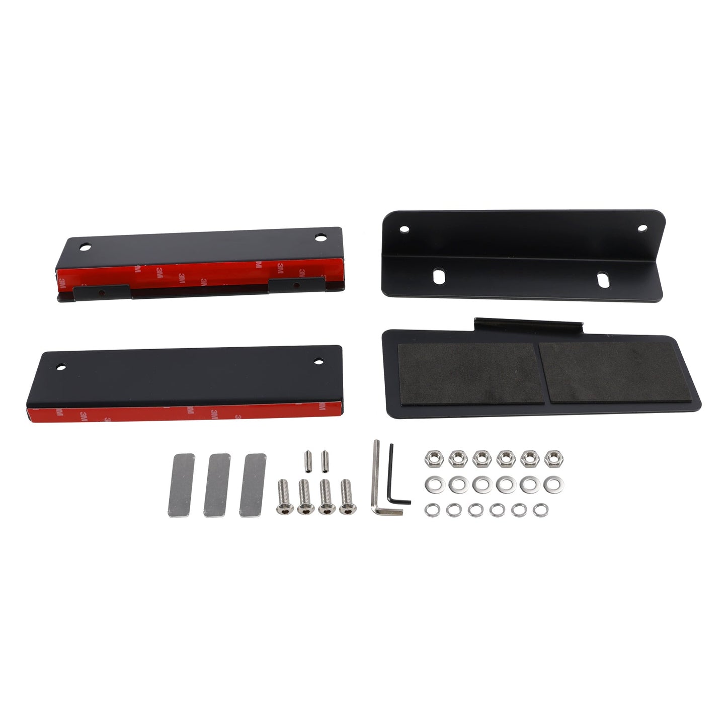 Accessori per scaletta portellone posteriore Toyota 4Runner 5a generazione 2010-2024, neri