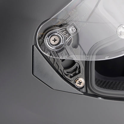 Casco da moto DOT per adulti Street Integrale Arancione Nero opaco