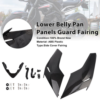 Pannelli inferiori di protezione della carenatura per Street Triple 765 R/RS 2020-2022