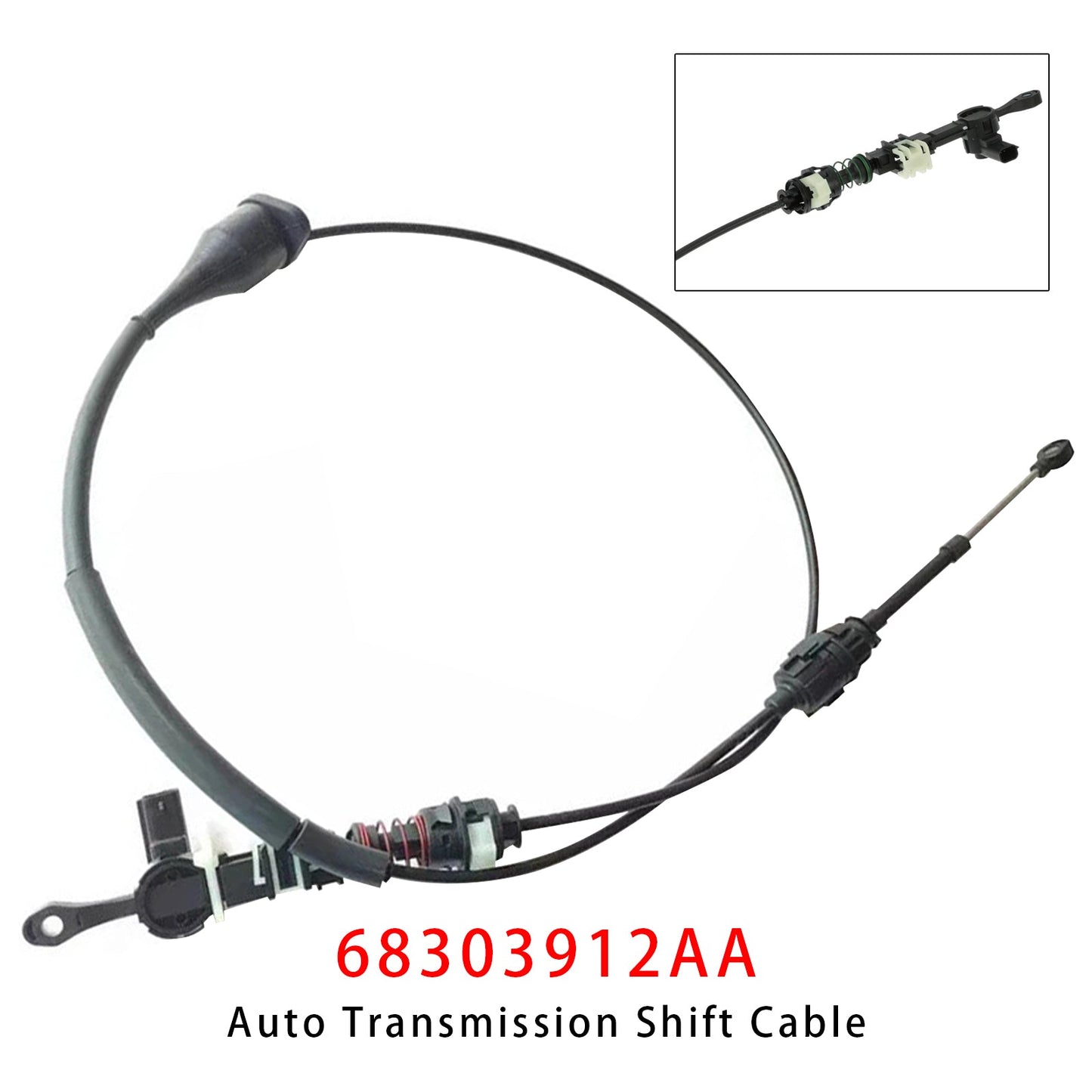 Cavo di comando del cambio automatico 68303912AA per Dodge Durango 2004-2005