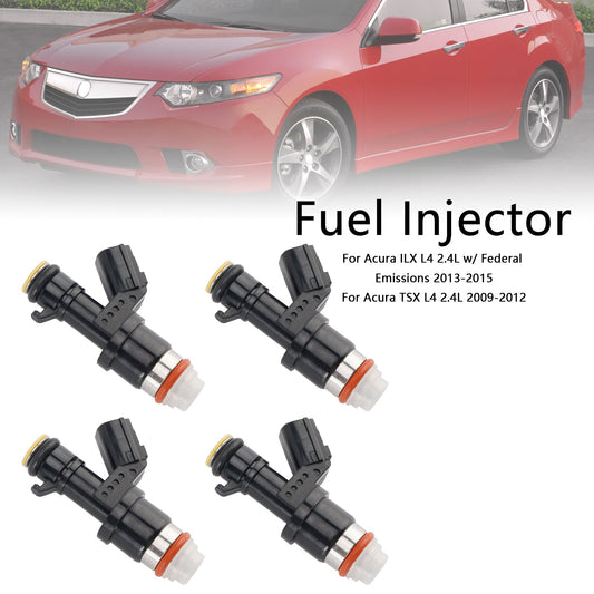 Iniettore di carburante 4 pezzi 16450-R40-A01 per Honda Accord Civic CRV 2.4L 2008-2015