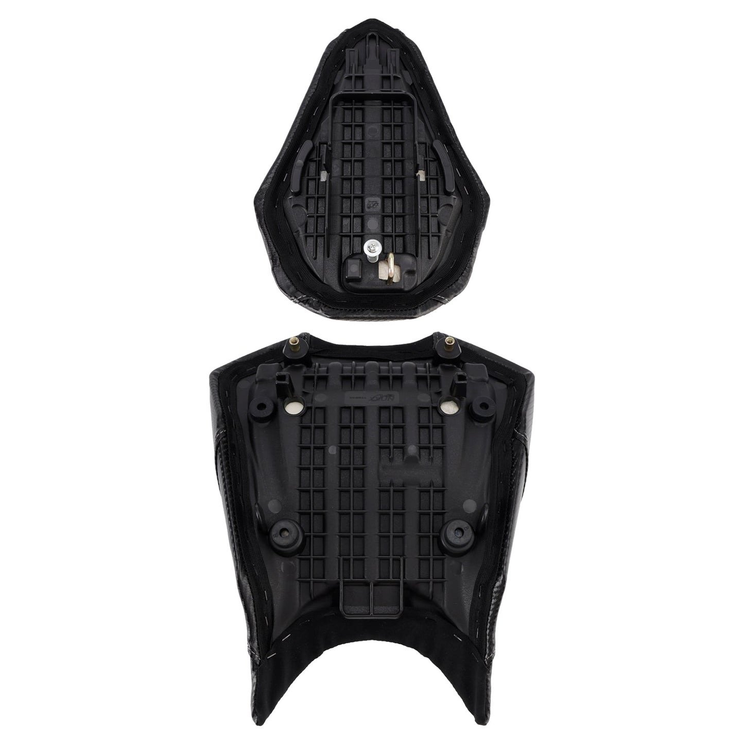 Kit cuscini passeggero anteriori e posteriori Raider per Honda CBR250RR 2017-2024 2023, colore nero