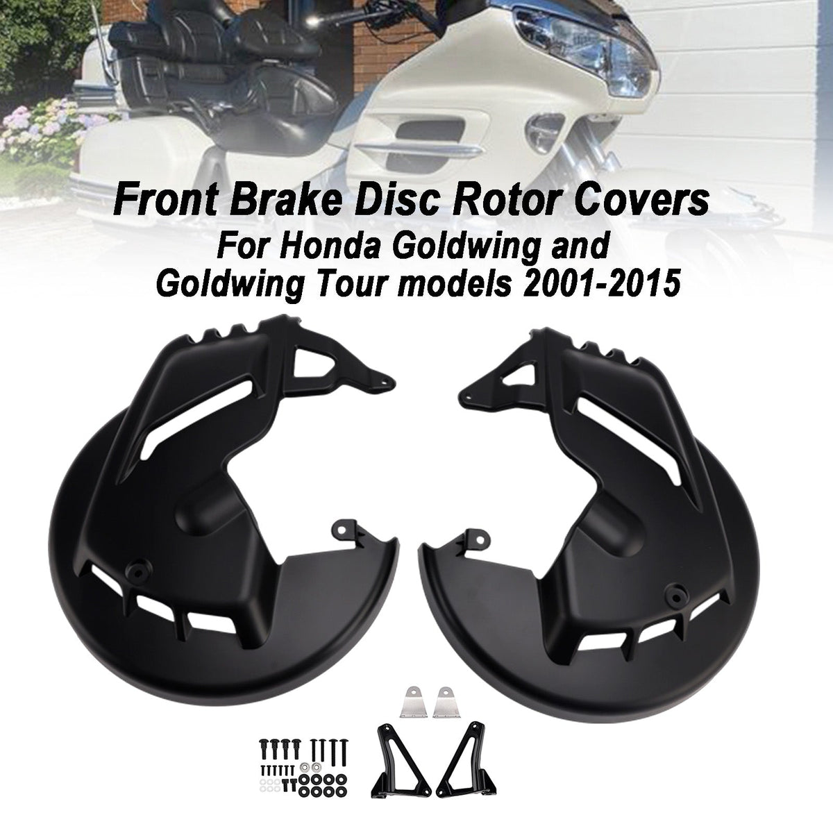 Coperture per dischi freno anteriori per Honda Goldwing GL1800 F6B 01-15