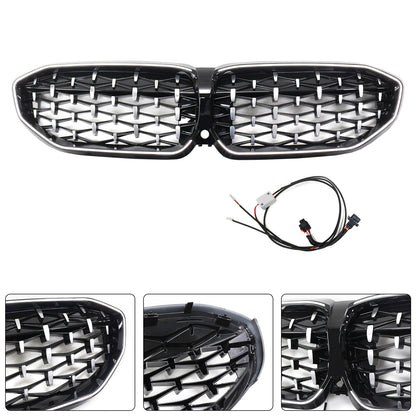 Griglia a doppio rene con diamante cromato BMW Serie 3 G20 2019-2022 51138072085