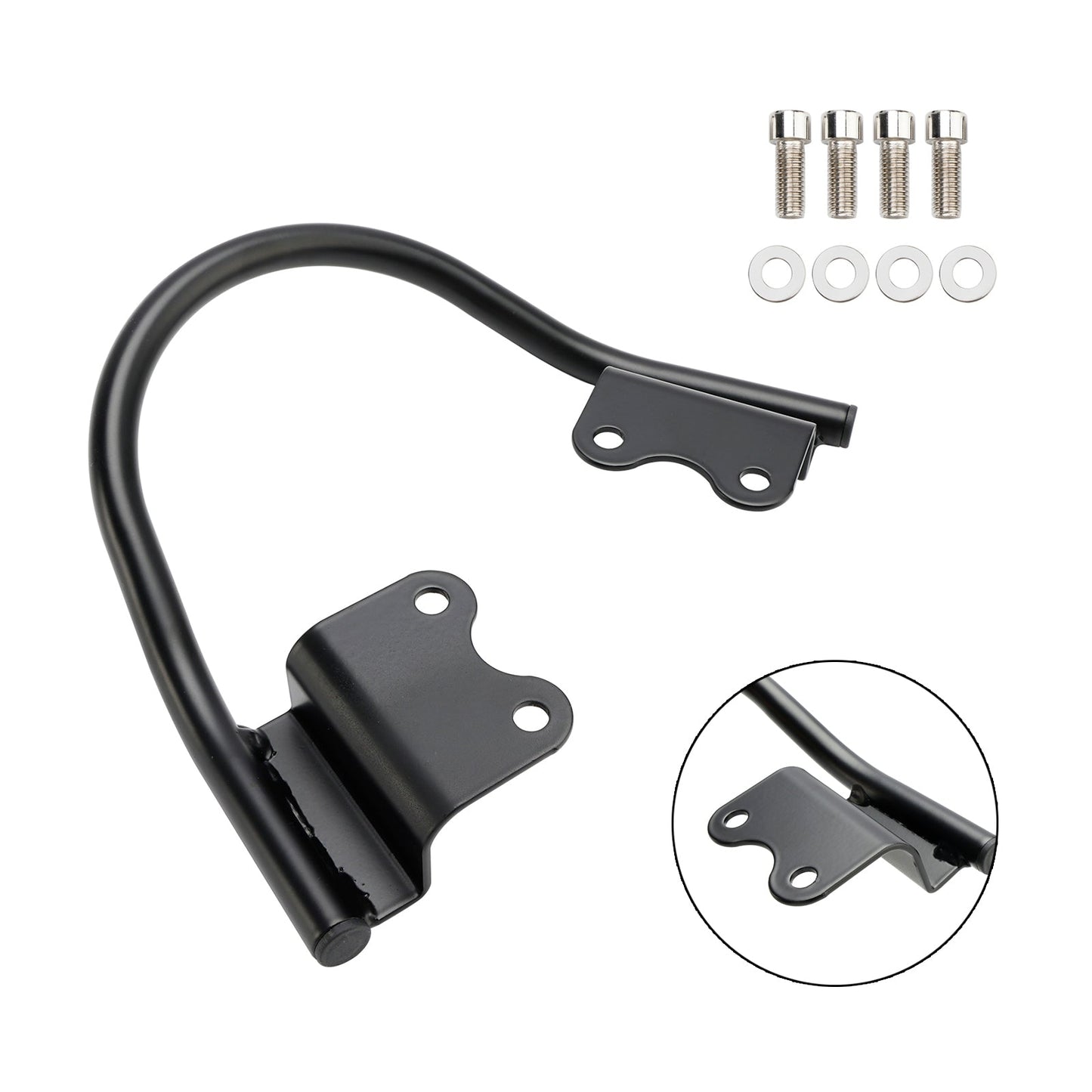 Supporto per bracciolo passeggero adatto per Street Twin 900 1200 Street Scrambler 900 Bonneville T100 T120 16-25