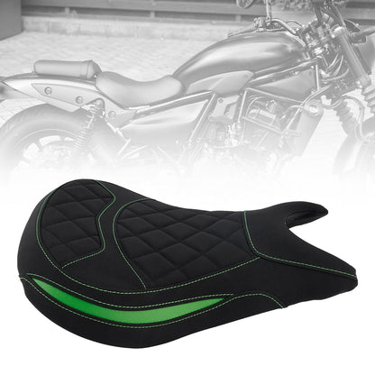 Sella passeggero anteriore inferiore per Kawasaki Eliminator 500 2024-2025, nera