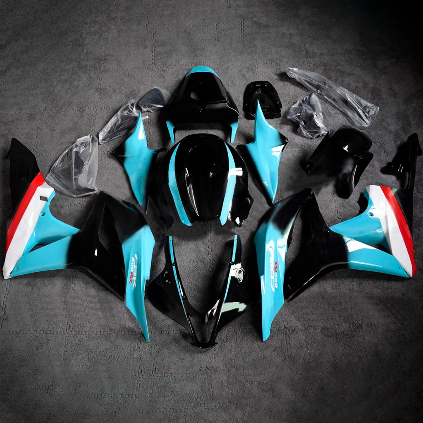 Kit di carene in plastica ABS stampate a iniezione per Honda CBR600RR 2007-2008 F5