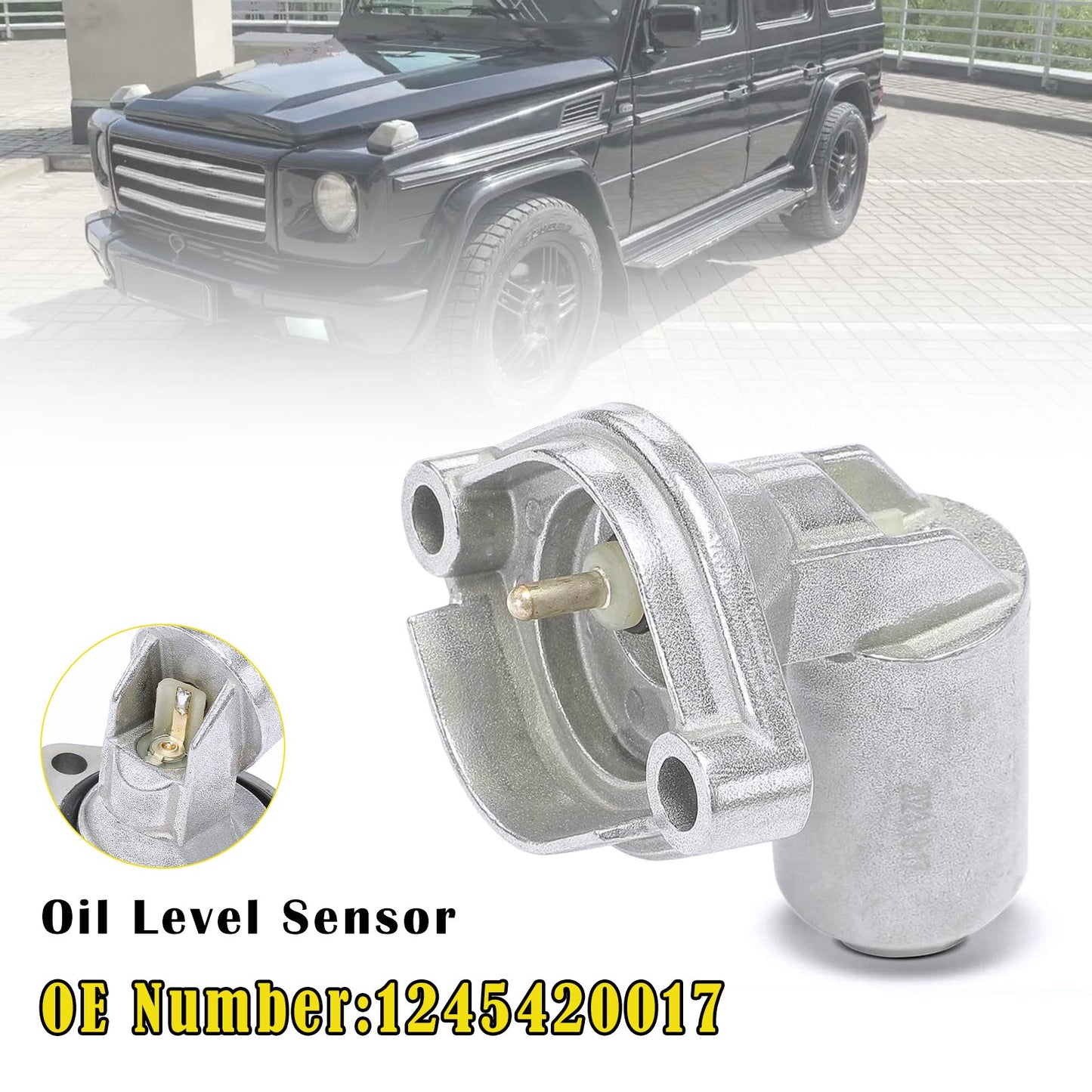 Sensore livello olio 1245420017 per Mercedes-Benz Classe C/E W202 W201 W210 W124