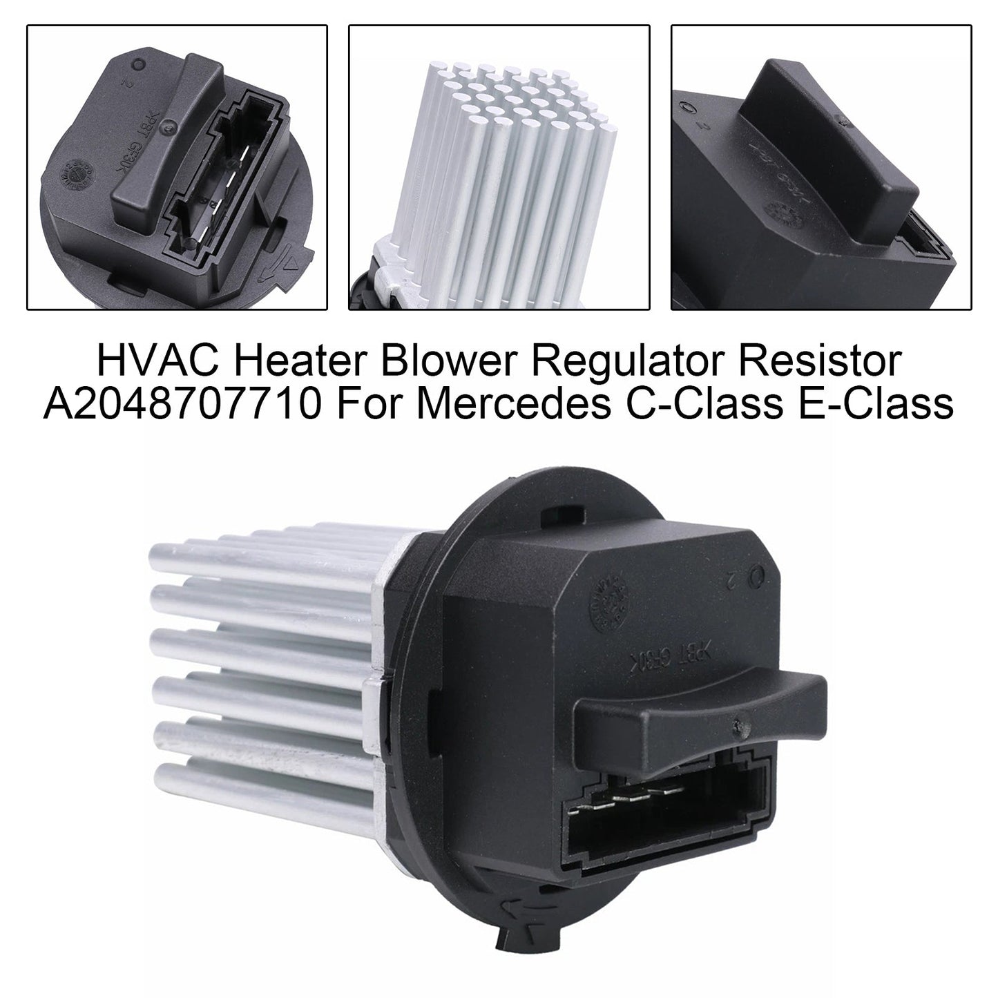 Resistenza regolatore ventola riscaldamento HVAC A2048707710 per Mercedes Classe C Classe E