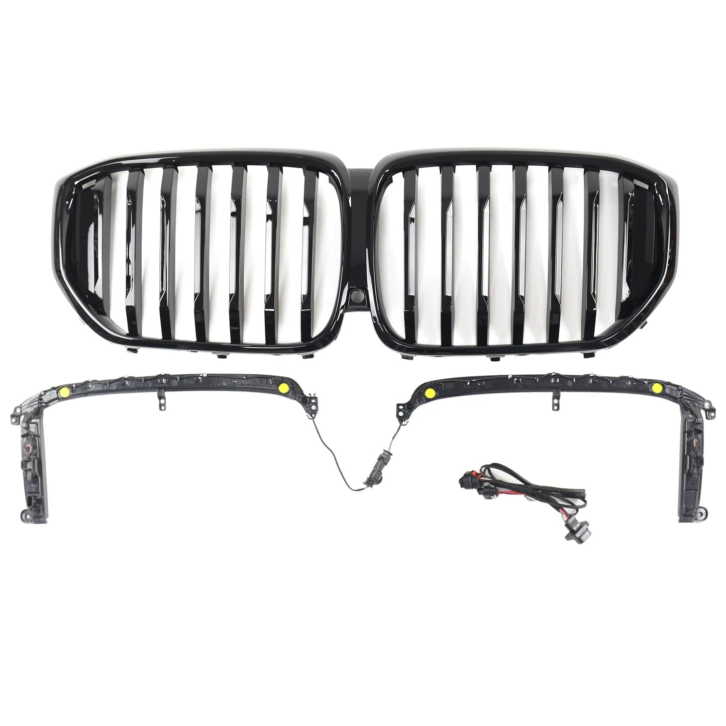 Griglia anteriore a rene nera lucida BMW X5 G05 M-Performance 2019-2022 51137454887